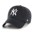 47 Brand Strapback Cap MLB 47 Clean up New York Yankees Schwarz/Weiß