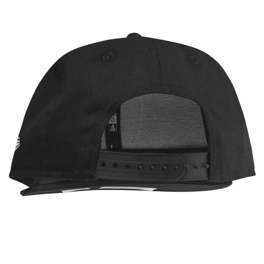 New Era Snapback Cap Title Chrome Batman Schwarz