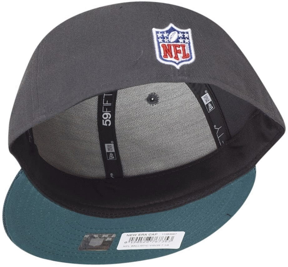 New Era Philadelphia Eagels Ballistic Visor Fitted Cap