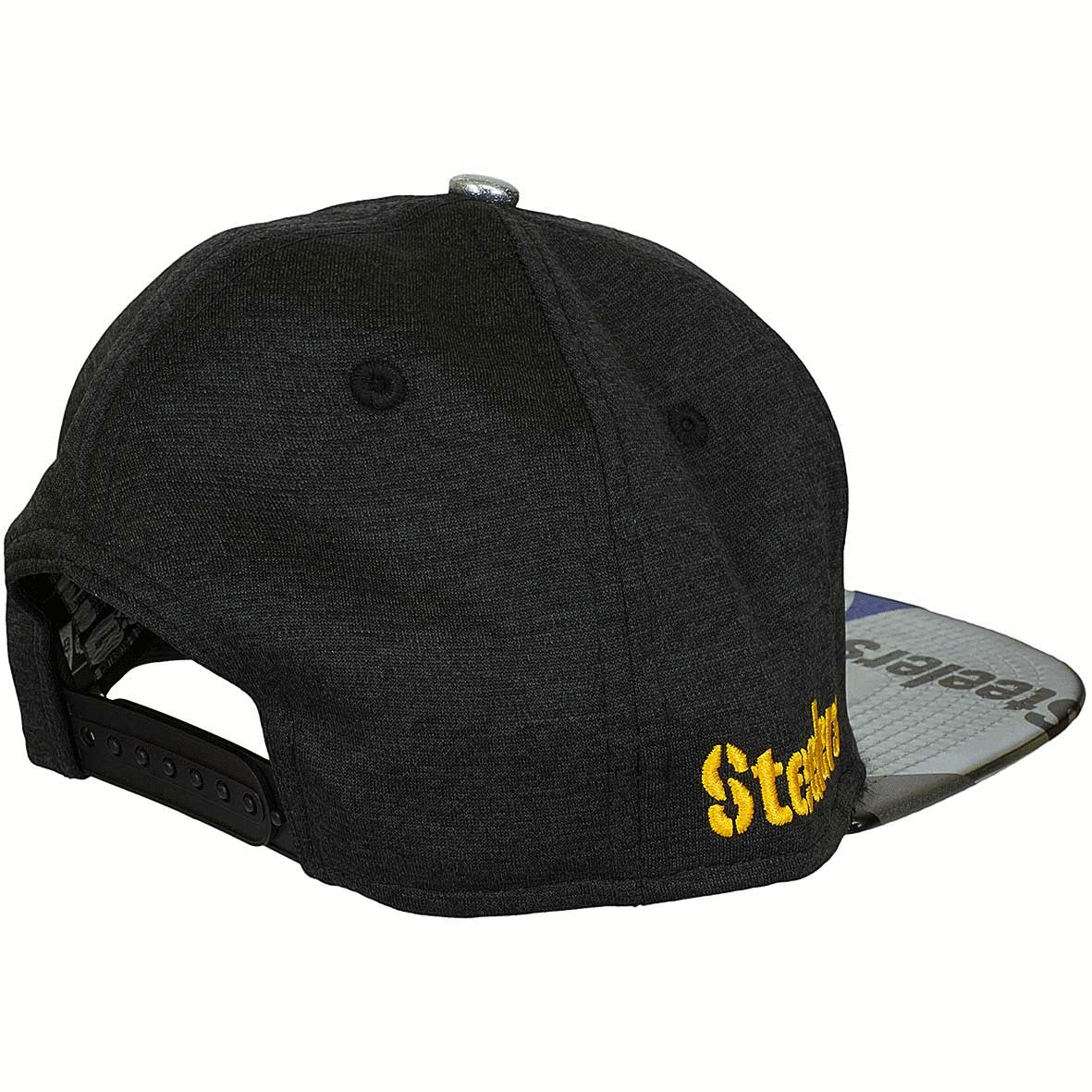 New Era Snapback Cap Pittsburgh Steelers 17 ONSTG Schwarz / Silber