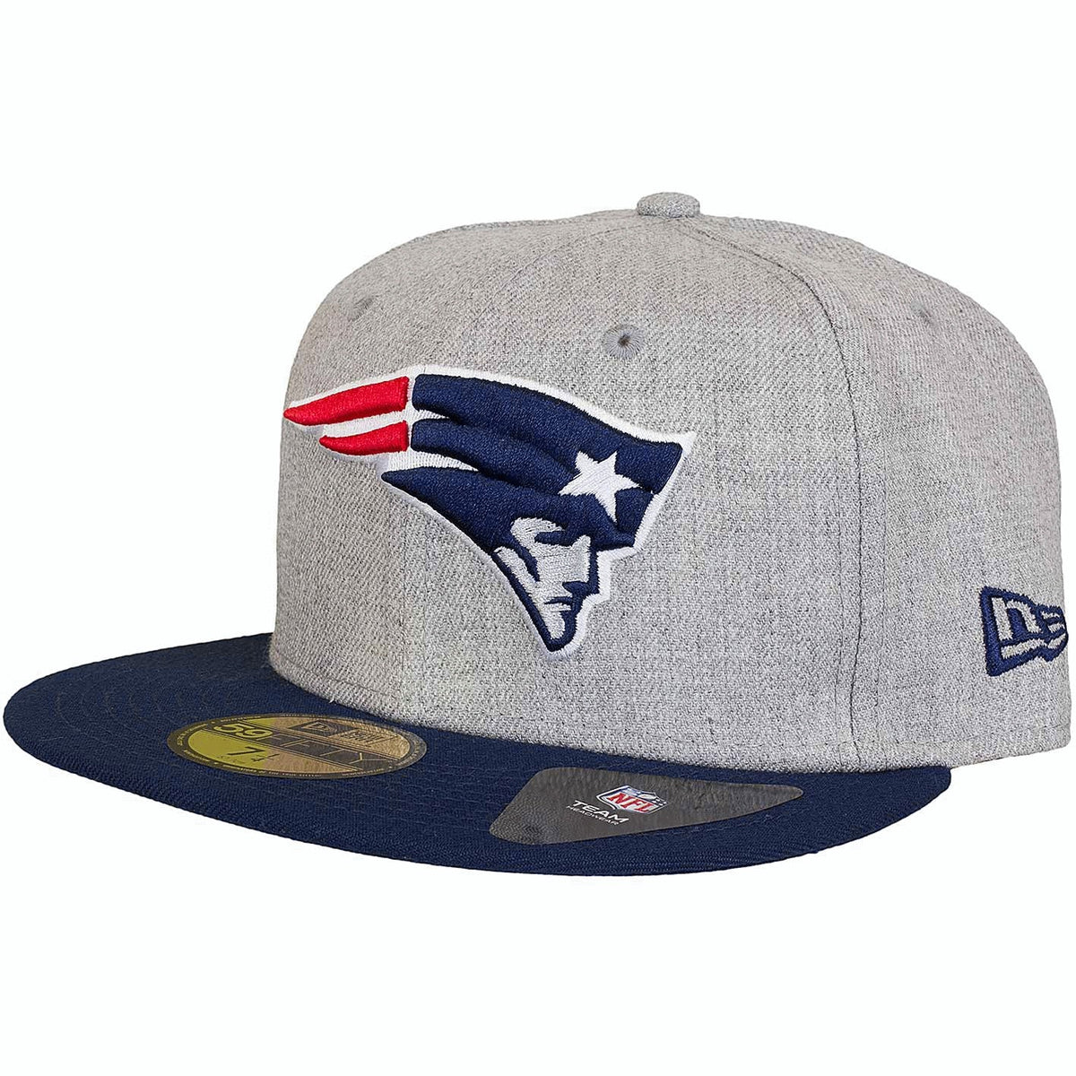 New Era New England Patriots Heather Fitted Cap