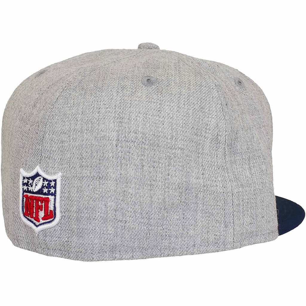 New Era New England Patriots Heather Fitted Cap