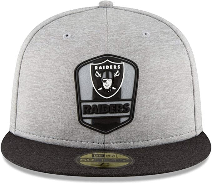 New Era Oakland Raiders Sideline Away Fitted Cap