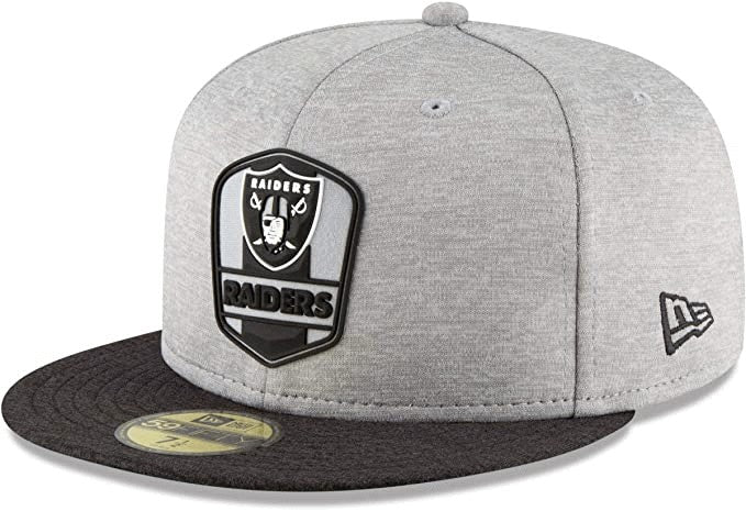 New Era Oakland Raiders Sideline Away Fitted Cap