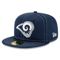 New Era Los Angeles Rams On-Field Fitted Cap