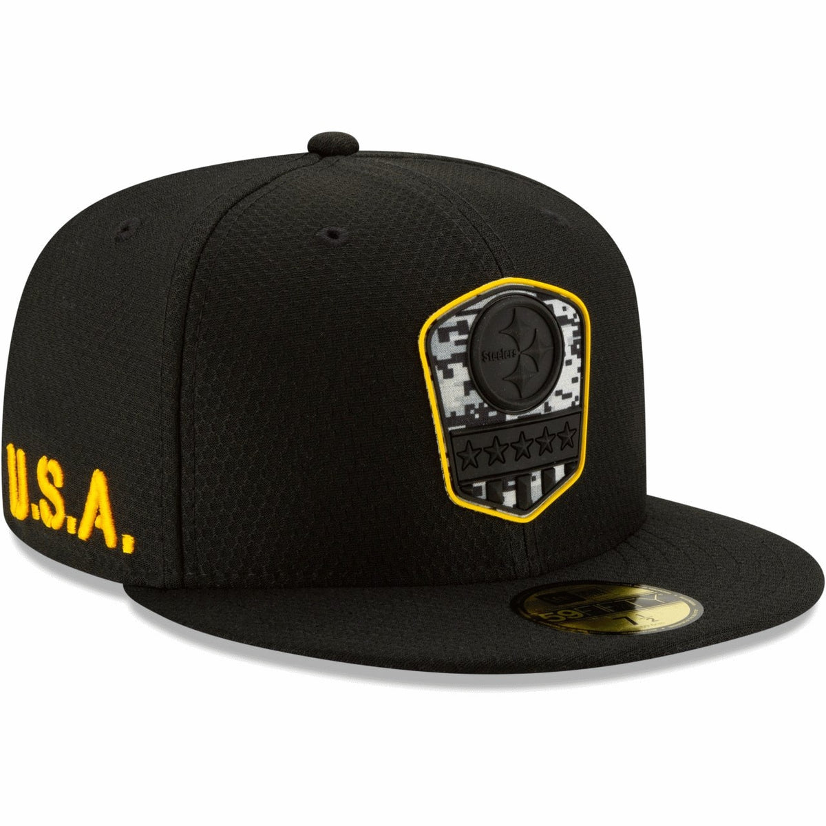 New Era Pittsburgh Steelers Salute to Service Fiited Cap
