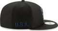 New Era Fitted Los Angeles Rams Salute to Service Schwarz