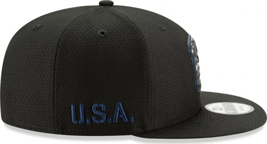 New Era Fitted Los Angeles Rams Salute to Service Schwarz