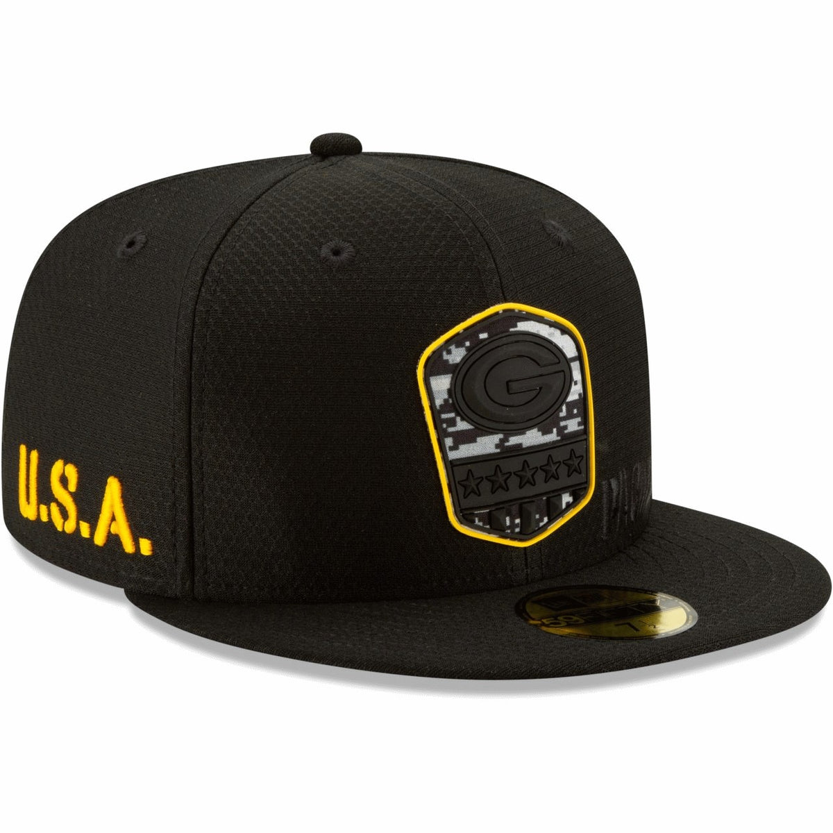New Era Green Bay Packers Salute to Service Fitted Cap