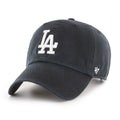 47 Brand Strapback Cap MLB 47 Clean up Los Angeles Dodgers Schwarz/Weiß