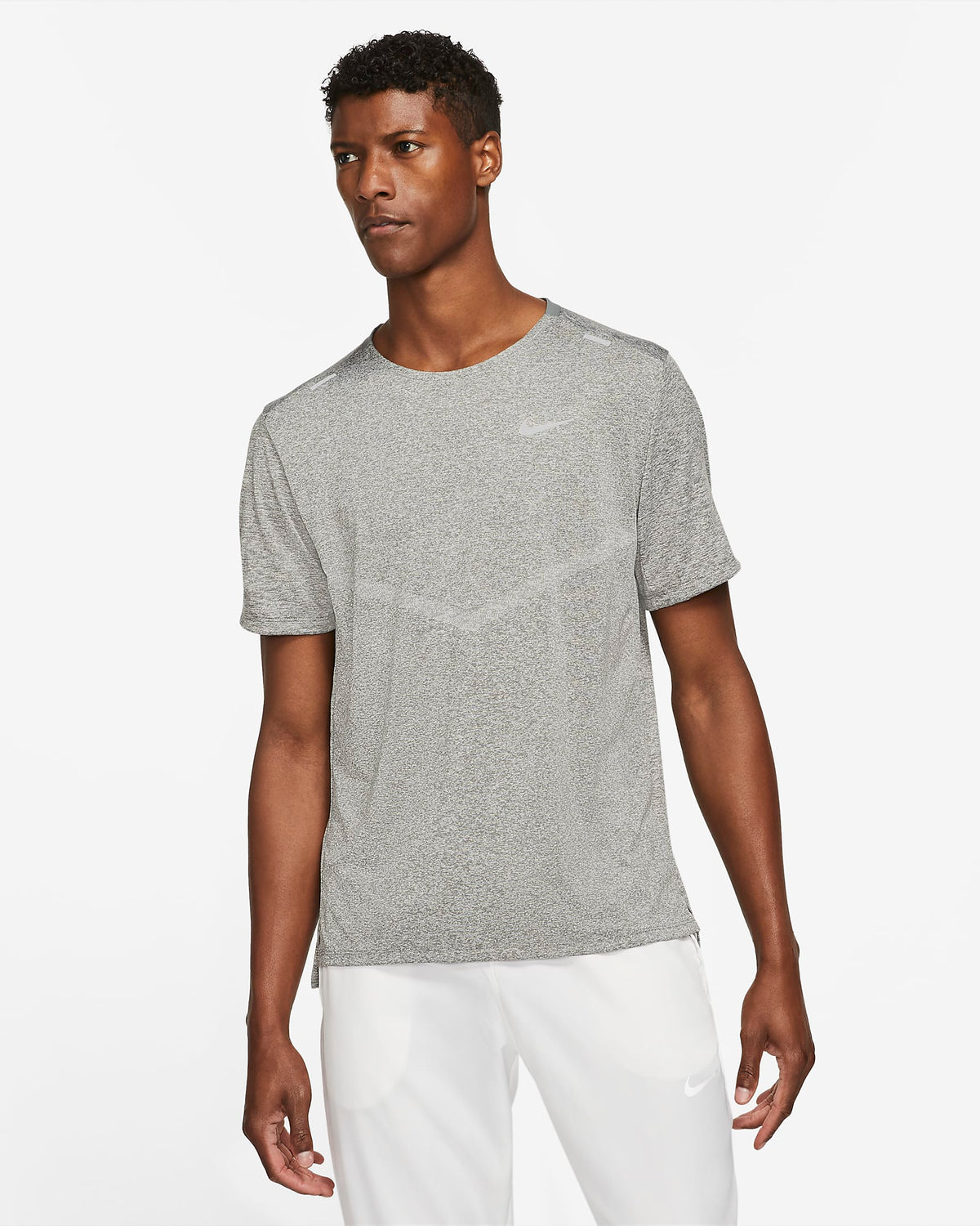 Nike T-Shirt Dri-Fit Rise 365 Men's Grau