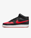 Nike Sneaker Court Vision Mid Black/University Red White