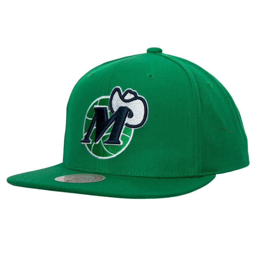 Mitchell&Ness Snapback Cap Dallas Mavericks Green