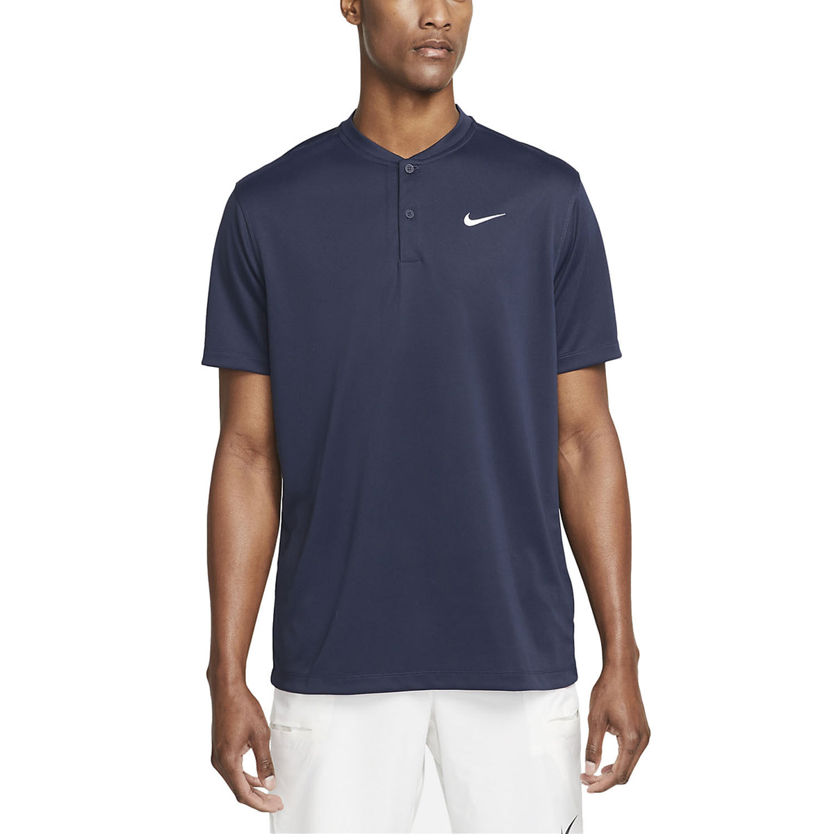 Nike Polo Shirt Court DRI-FIT Poloshirt Blau