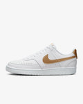 Nike Sneaker Court Vision Low Next Damenschuh White/Metallic Gold-White