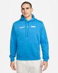 Nike Hoodie Sportswear Standard Issue Fleece Blau
