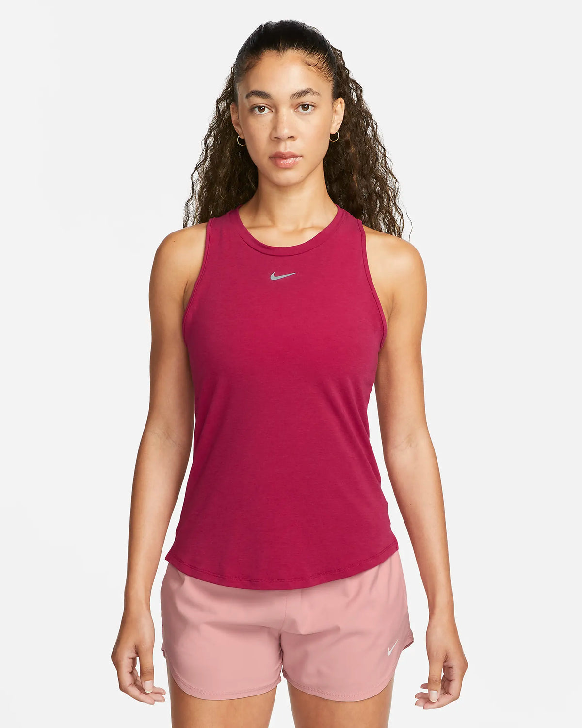 Nike Oberteile und T-Shirts Dri-Fit One Luxe Tanktop Rot