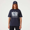 New Era T-Shirt NY Yankees Team Wordmark Blau