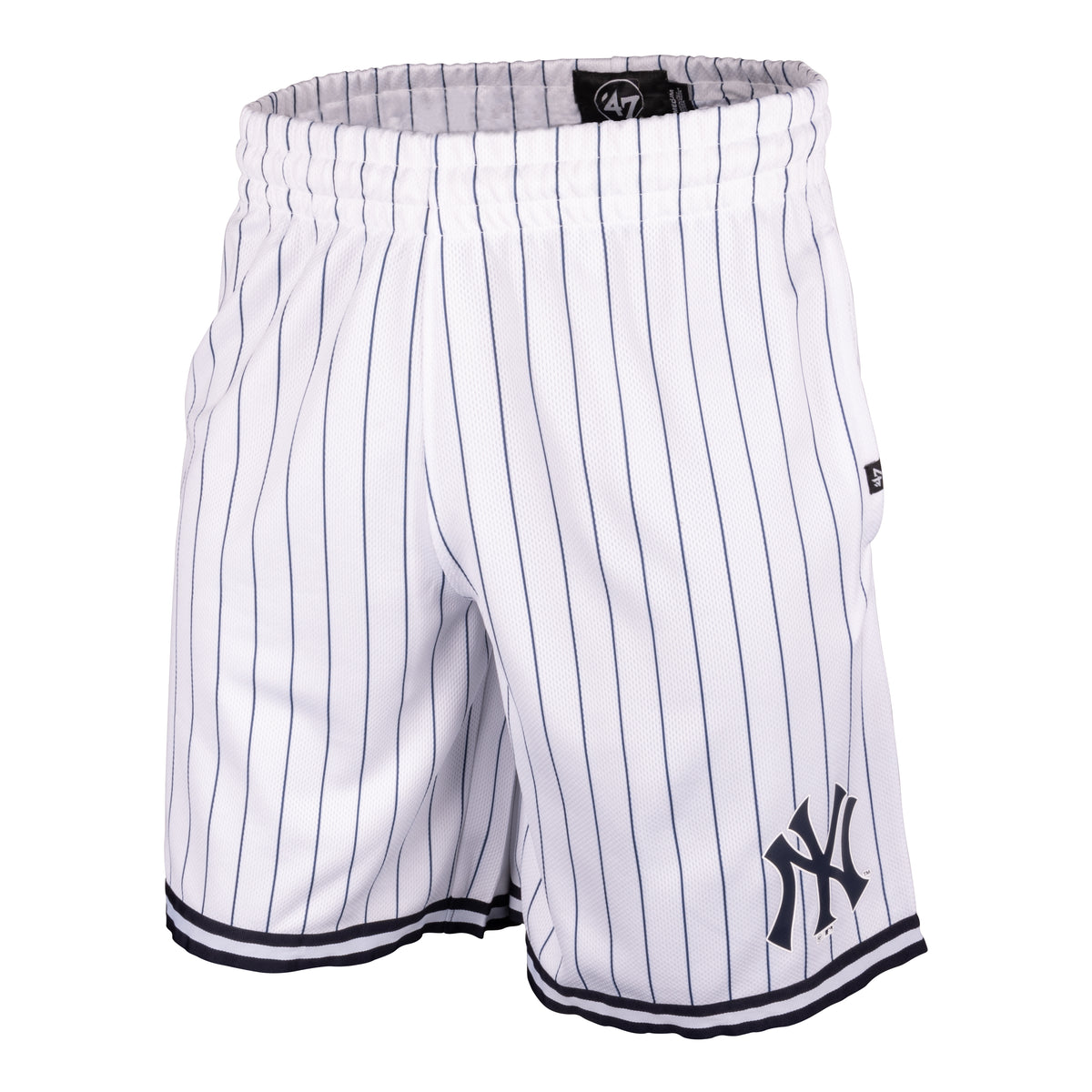 47 Brand Shorts NY Yankees Pinstriped Grafton Shorts Weiß