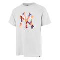 47 Brand T-Shirt NY Yankees Echo Weiß