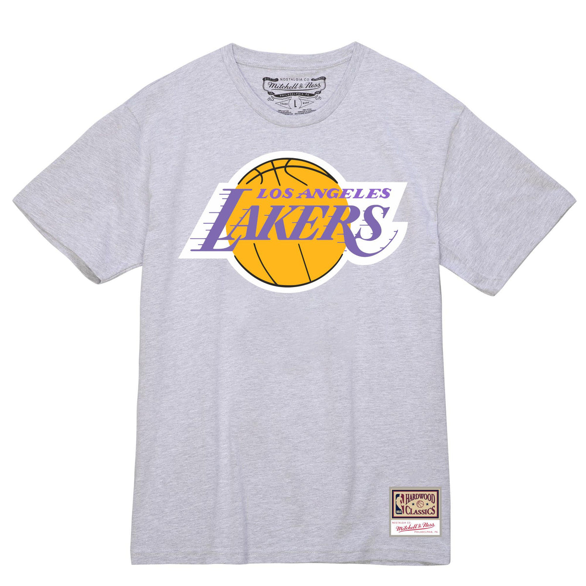 Mitchell&Ness T-Shirt NBA Team Logo -LA Lakers Grau