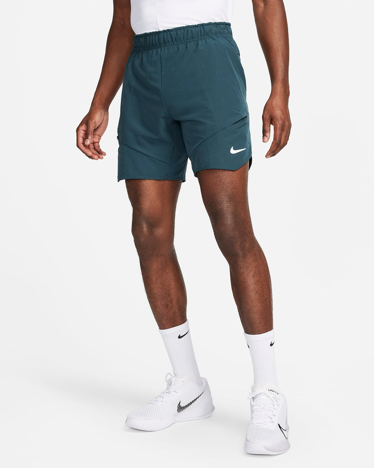 Nike Shorts Court Dri-Fit Advantage Herren-Tennisshorts. Türkis