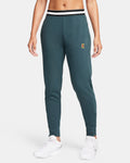 Nike Hose Court Dri-Fit Heritage French-Terry-Tennishose Türkis