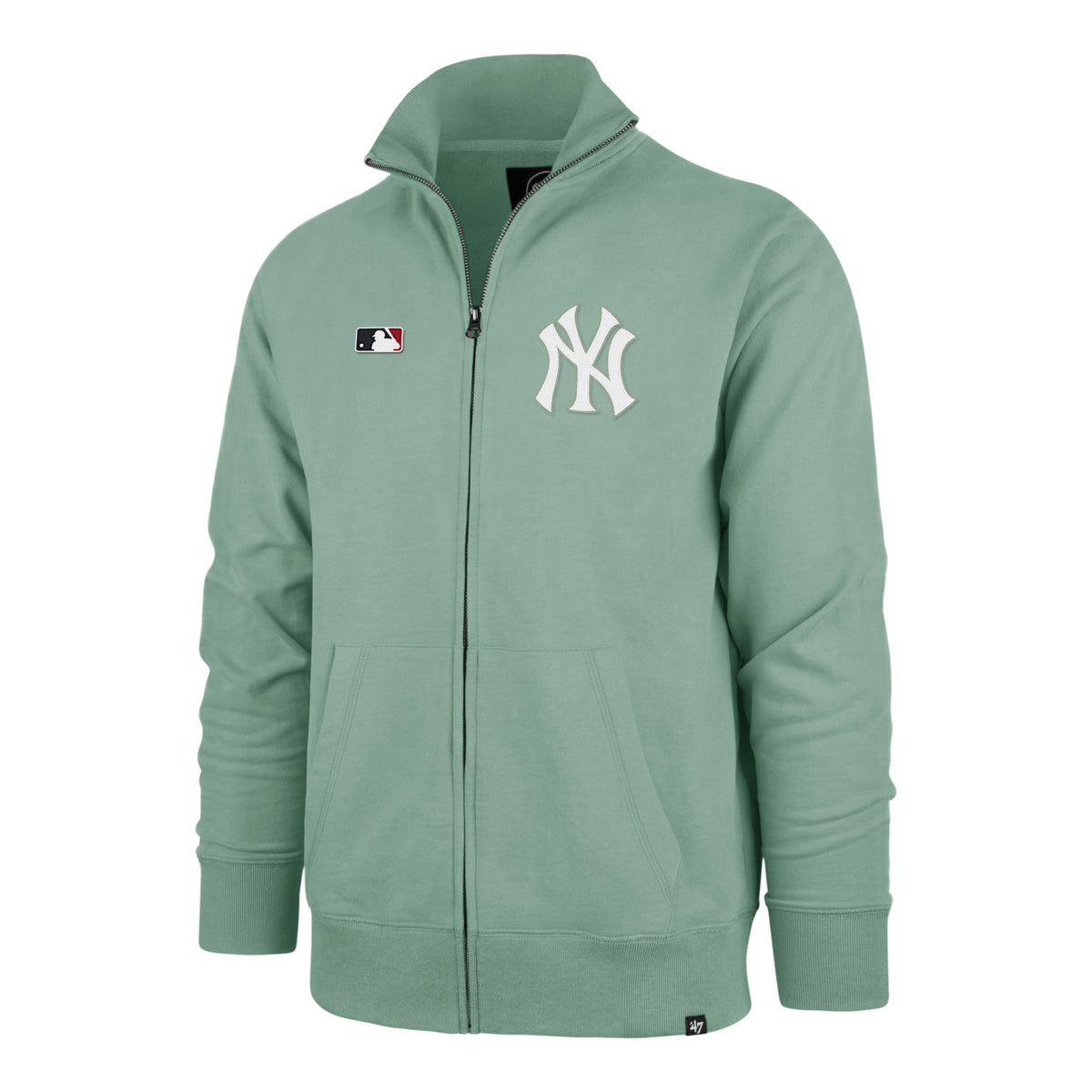 47 Brand Jacke MLB New York Yankees Core 47 Islington Track Grün