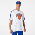 New Era T-Shirt NBA New York Knicks Colour Block OS Weiß