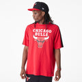 New Era T-Shirt NBA Chicago Bulls Colour Block OS Rot