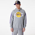 New Era Hoodie NBA Colour Block OS Los Angeles Lakers Grau