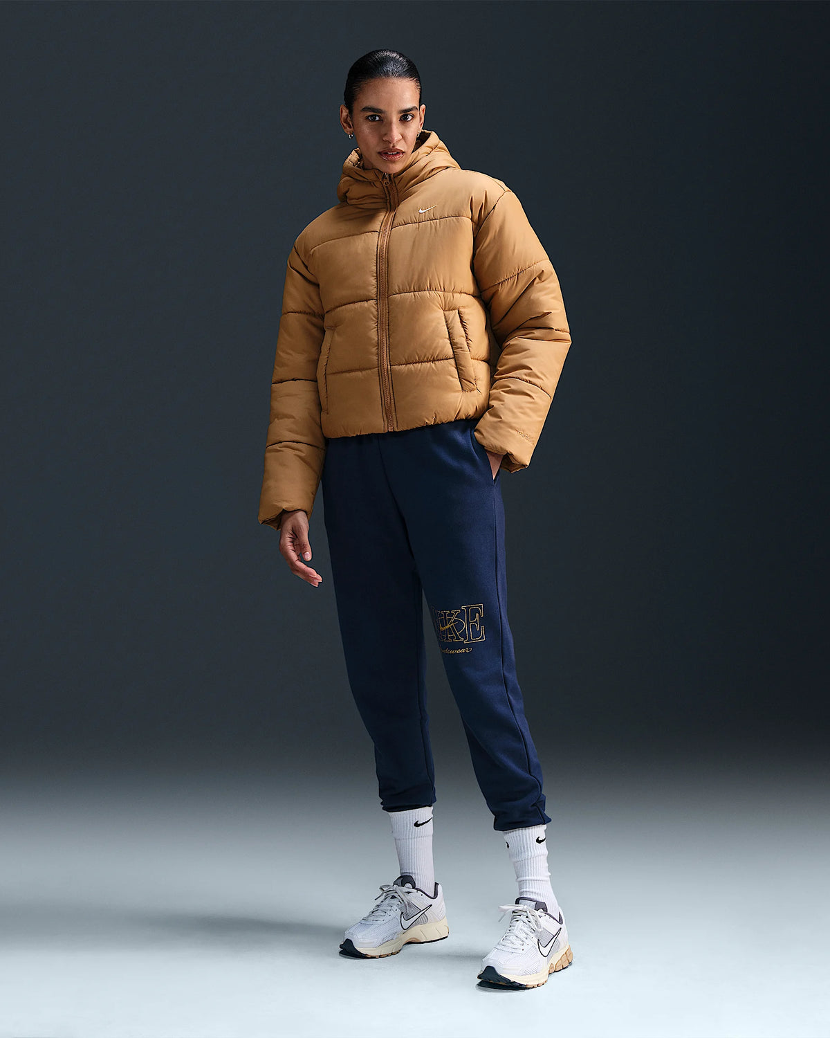 Nike Hose Sportswear Club Fleece Blau