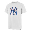 47 Brand T-Shirt New York Yankees Imprint Echo Weiß