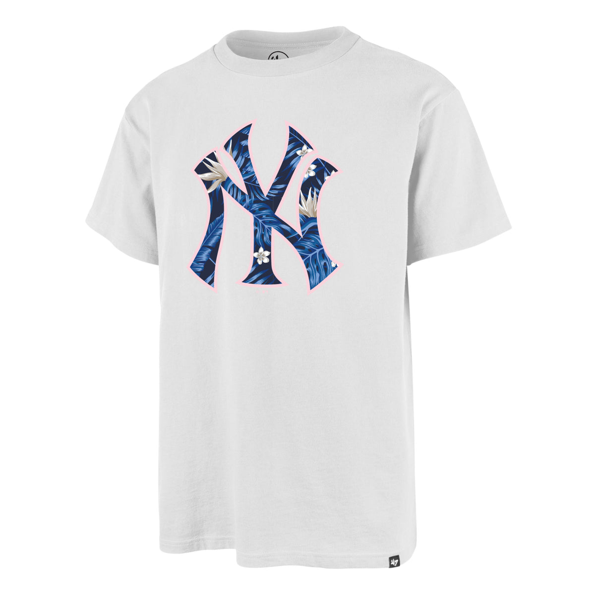 47 Brand T-Shirt New York Yankees Imprint Echo Weiß