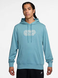 Nike Hoodie Club FT Türkis