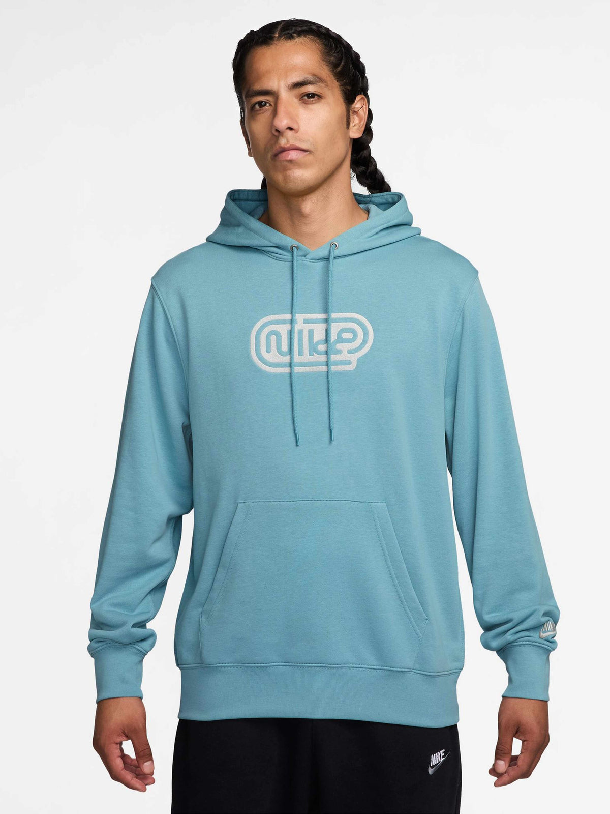 Nike Hoodie Club FT Türkis