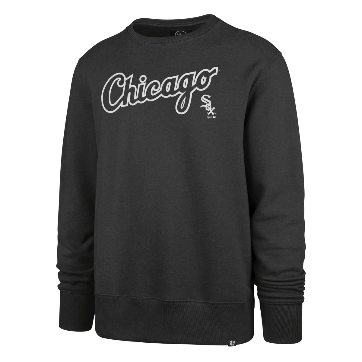 47 Brand Sweatshirt MLB Chicago White Sox Imprint 47 Burnside Grau