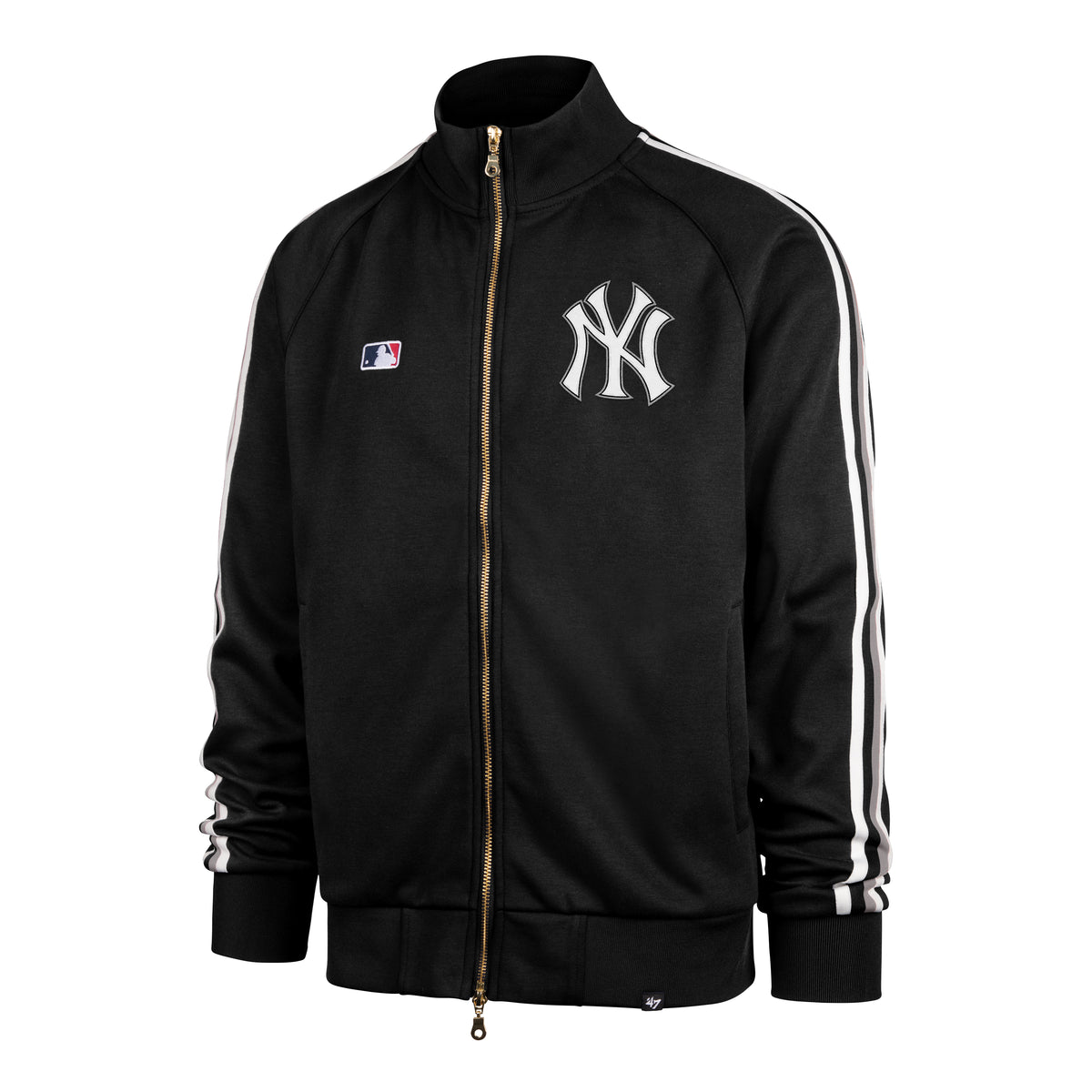 47 Brand Jacke Jetway Full Zip Track New York Yankees Schwarz