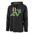 47 Brand Hoodie MLB Oakland Athletics Free Form 47 BP Burnside Schwarz