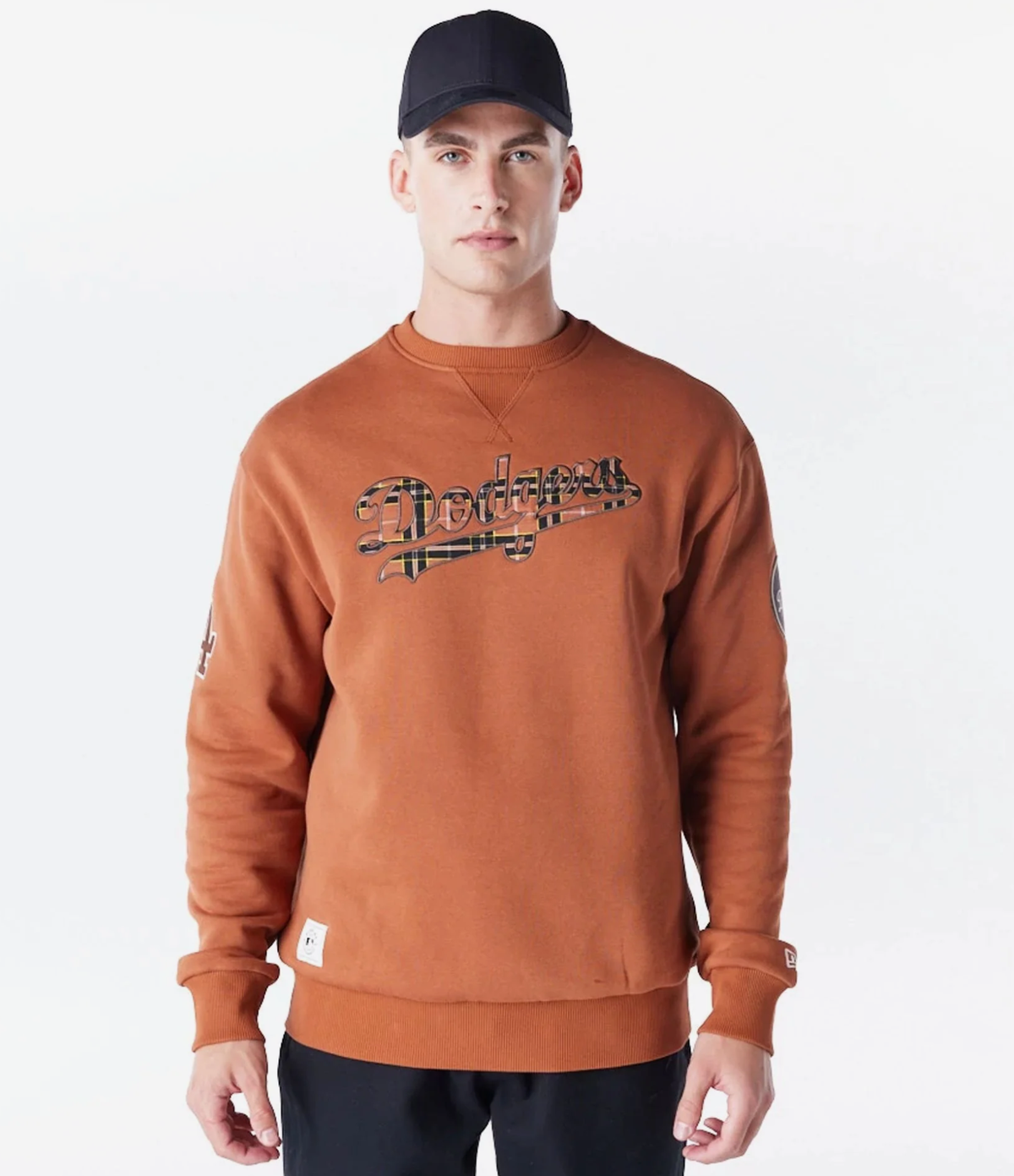 New Era Sweatshirt MLB Los Angeles Dodgers Infill Crew Braun