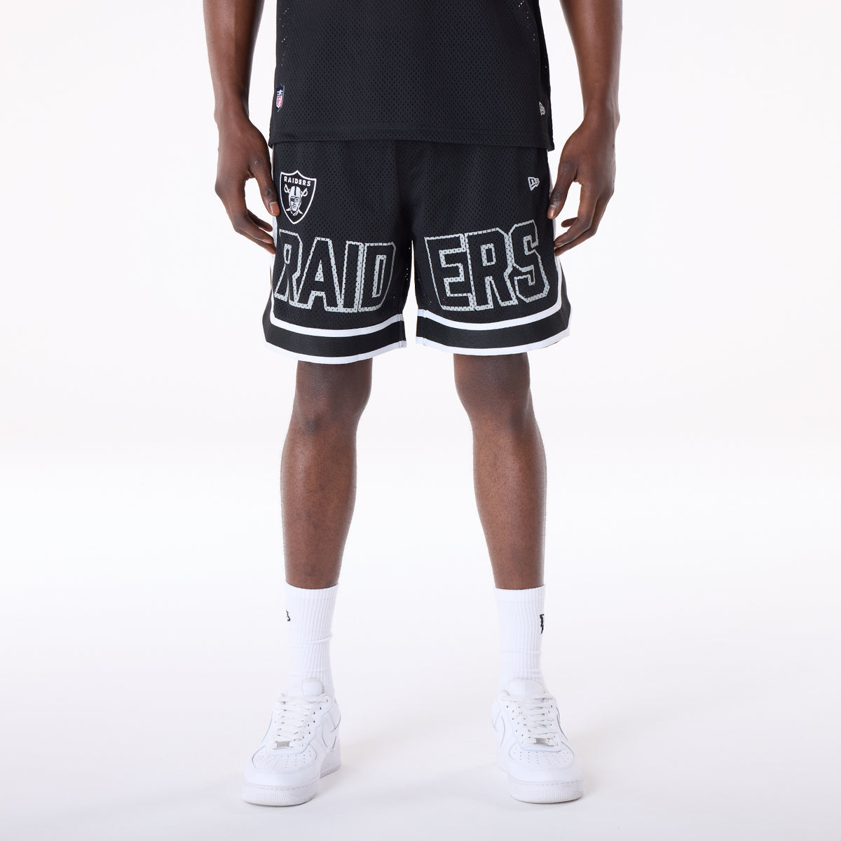New Era Shorts Las Vegas Raiders Schwarz