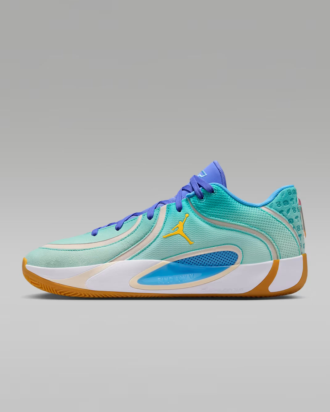 Air Jordan Sneaker Tatum 4 SE Basketballschuh Dusty Cactus/Chalk/Sapphire/Mint Foam