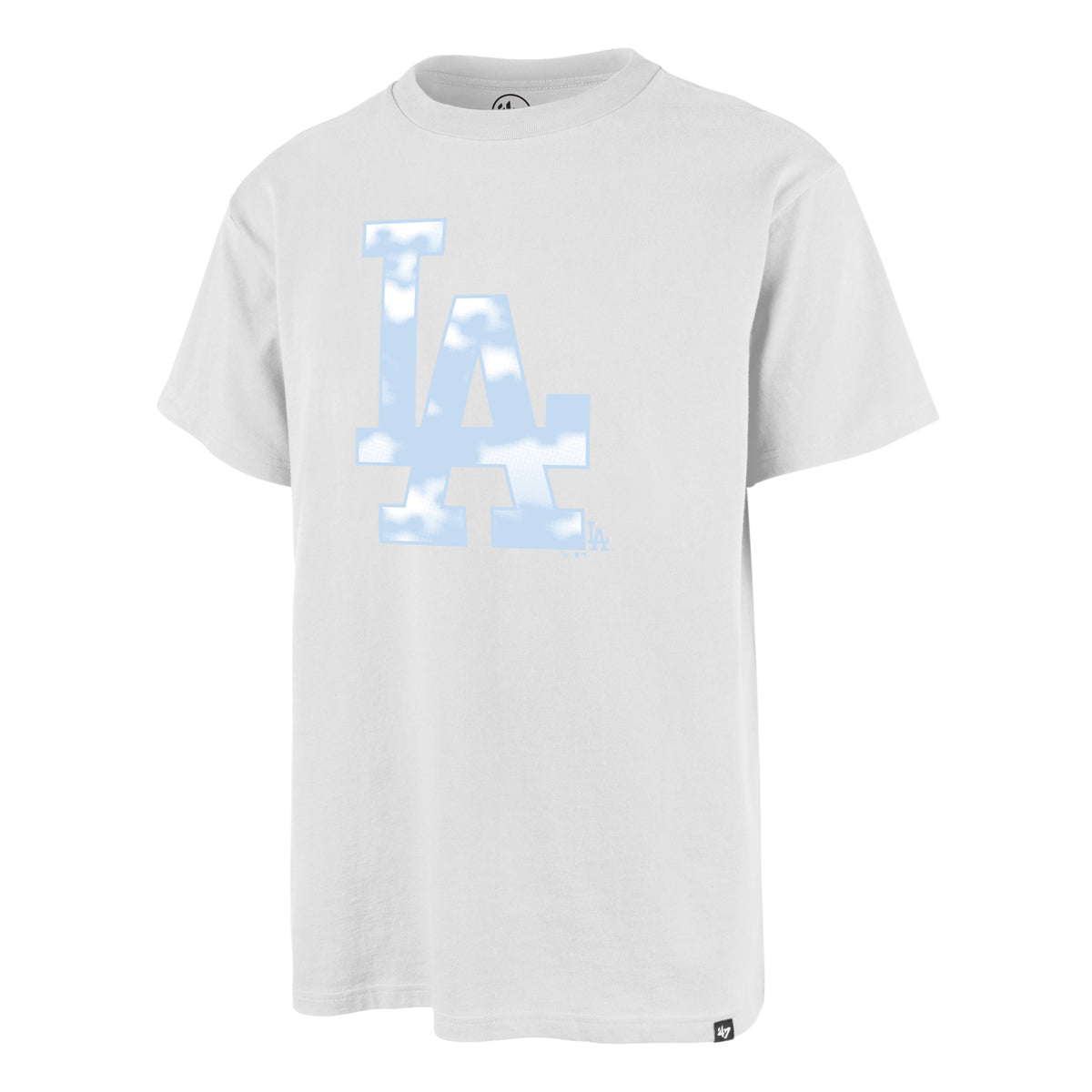 47 Brand T-Shirt MLB LA Dodgers Weiß