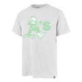 47 Brand T-Shirt MLB Oakland Athletics Weiß
