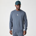 New Era Sweatshirt LA Dodgers MLB Midi League Essential Oversized Crewneck Grau