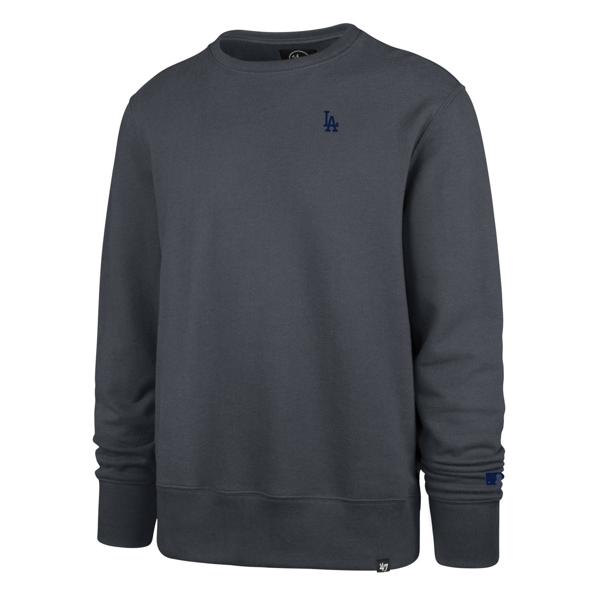 47 Brand Sweatshirt MLB Los Angeles Dodgers Base Runner Grau