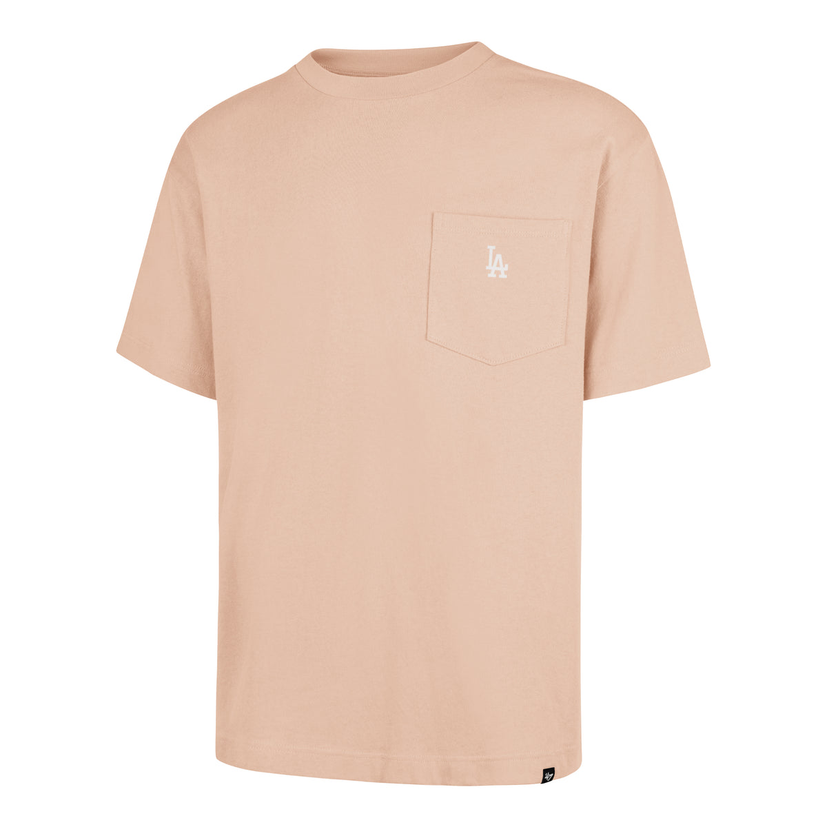 47 Brand T-Shirt MLB Los Angeles Dodgers Echo Pocket Rosé