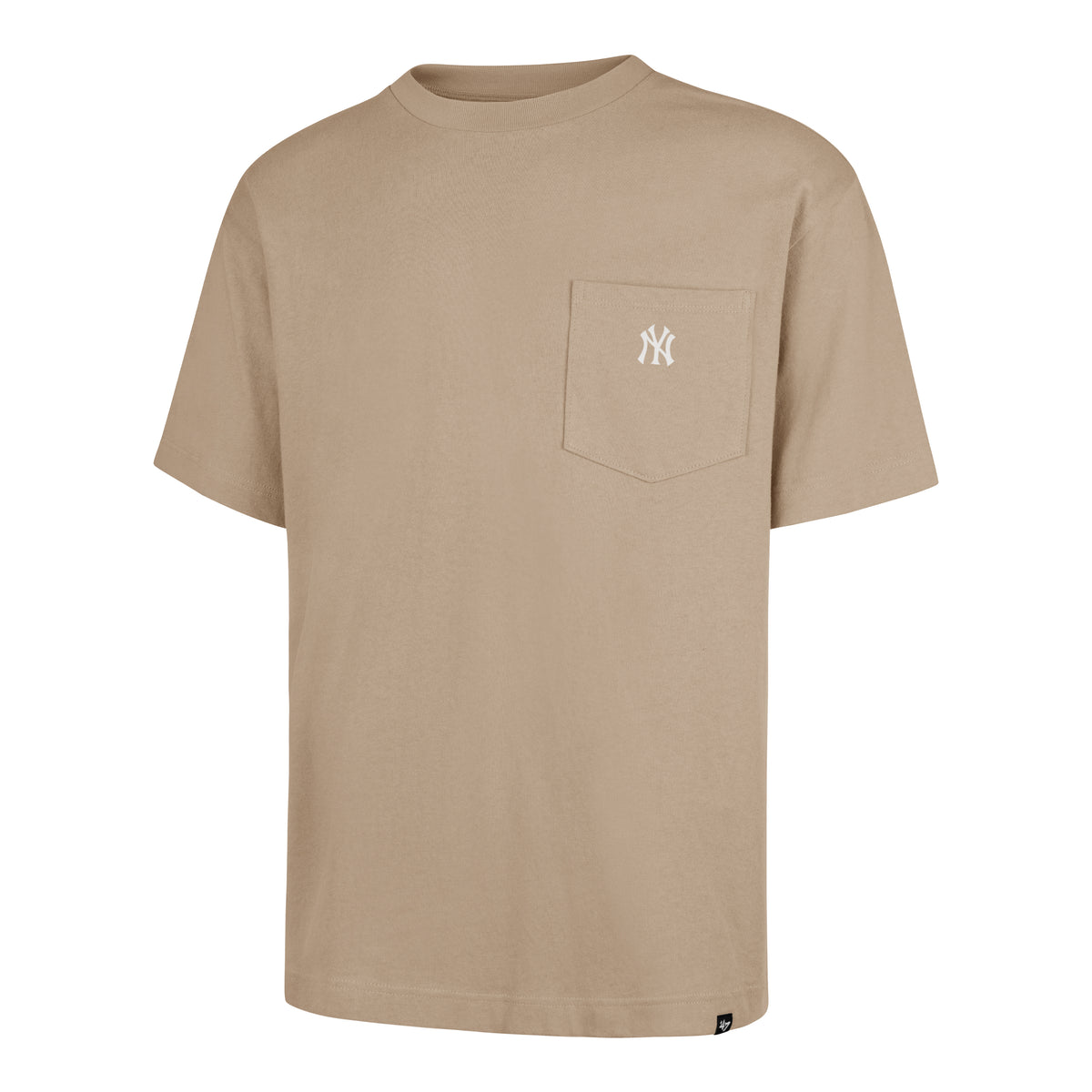 47 Brand T-Shirt MLB New York Yankees Echo Pocket Braun