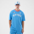 New Era T-Shirt New York Yankees MLB Arch Oversized Blau