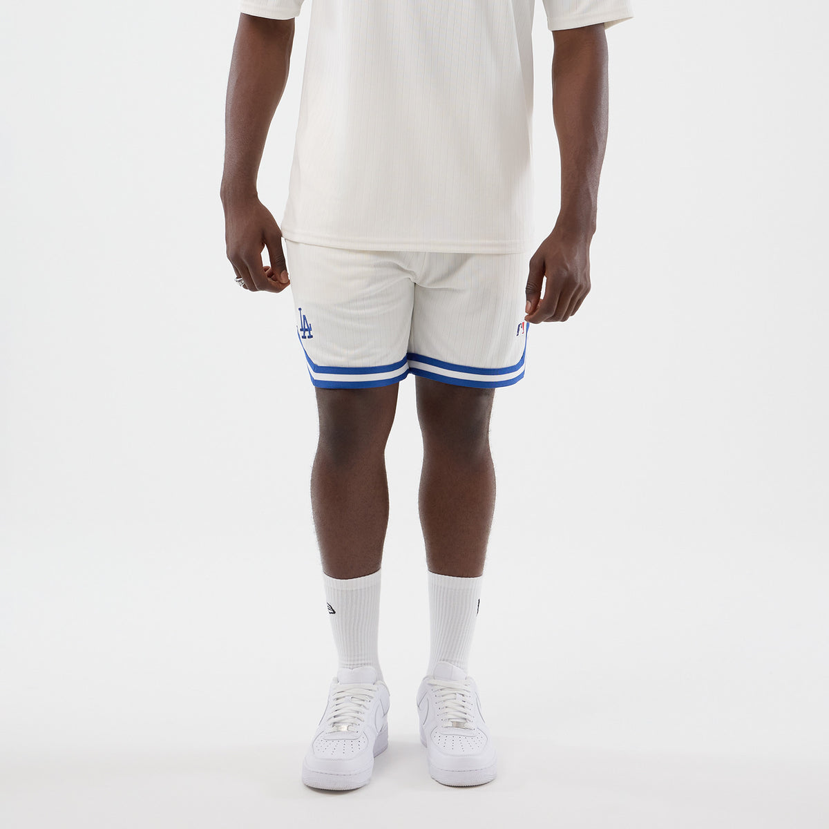 New Era Shorts Los Angeles Dodgers MLB Arch Oversized Short Beige